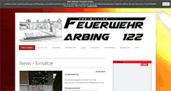 Desktop Screenshot of feuerwehr-arbing.at